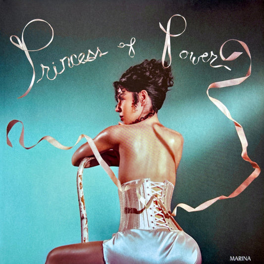 Image of Front Cover of 4845283S: LP - MARINA, Princess Of Power (Queenie Records; 4099964153767, Worldwide 2025, Gatefold, Limited Edition, Yellow Translucent)   EX/EX