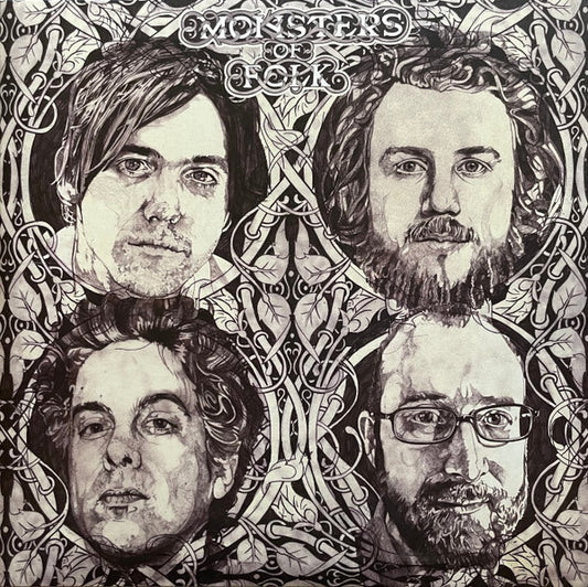 Image of Front Cover of 2xLP - VG+/VG+ - MONSTERS OF FOLK, Monsters Of Folk (Rough Trade; RTRADLP545, Europe 2009, Gatefold, Booklet), Clean copy ,  - 2216390C