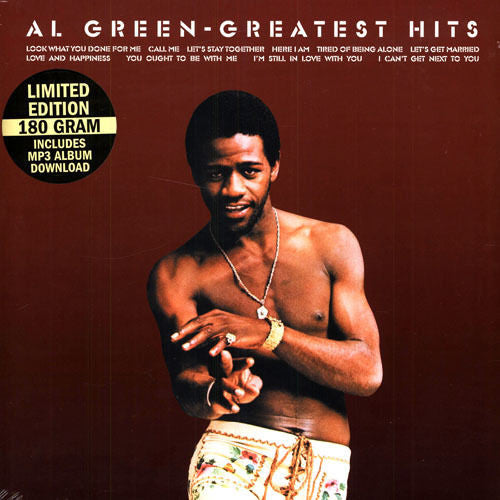 Image of Front Cover of 4825184E: LP - AL GREEN, Greatest Hits (Fat Possum Records; FPH1135-1, US Reissue)   VG/VG+