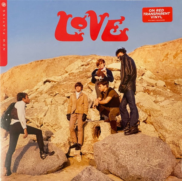 Image of Front Cover of LP - VG+/VG+ - LOVE, Now Playing (Rhino Records; RCV1 726577, Worldwide 2024, Red Transparent Vinyl), ,  - 2426210E