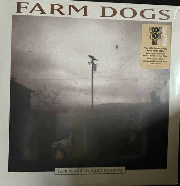 Image of Front Cover of 4845295S: 2xLP - FARM DOGS, Last Stand In Open Country (Discovery Records; 603497826155, Europe 2024, Bernie Taupin)   EX/EX