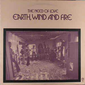 Image of Front Cover of 4845297S: LP - EARTH, WIND AND FIRE, The Need Of Love (Warner Bros. Records; 081227944759, Europe 2016)   EX/EX