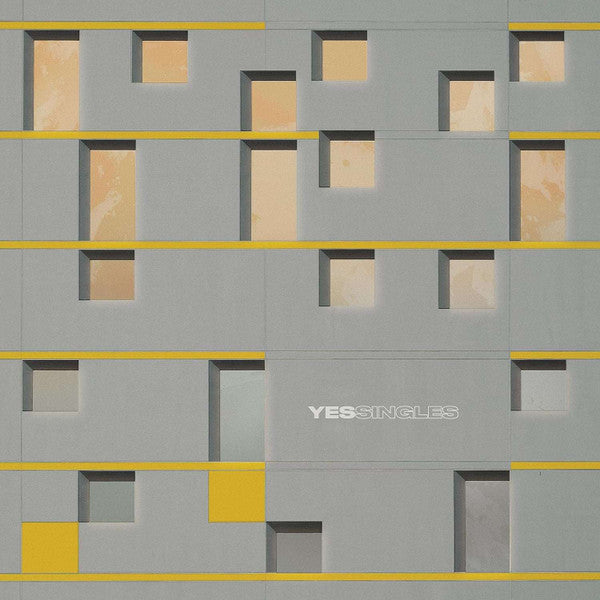 Image of Front Cover of 4845305S: LP - YES, Yessingles (Atlantic; 081227820794, Europe 2023, Inner, Yellow Translucent with Orange & Black Vinyl) Opened Instore, Still In Stickered Shrinkwrap  EX/EX