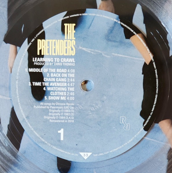 Image of Label Cover of LP - NEW/NEW - THE PRETENDERS, Learning To Crawl (Real Records; 5054197926648, 	Worldwide 2024, Inner, Remastered), ,  - 4835285E