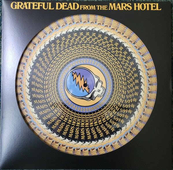 Image of Front Cover of 4845318S: LP - GRATEFUL DEAD, From The Mars Hotel (Rhino Records; RPD1 726186, Worldwide 2024 Reissue, Die Cut Sleeve in Stickered Plastic Sleeve, Zoetrope Picture Disc, 50th Anniversary Ltd to 7500)   VG+/VG+