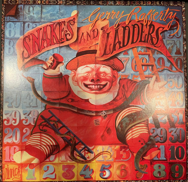 Image of Front Cover of 4845321S: LP - GERRY RAFFERTY, Snakes And Ladders (Parlophone; 0190296375668, Europe 2023 Reissue, Inner,  half-speed remaster) Opened Instore, Still In Shrinkwrap  EX/EX