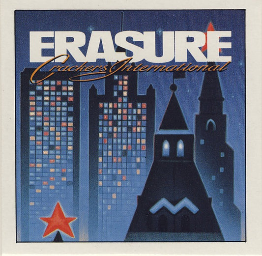 Image of Front Cover of 3"CDS - VG+/VG+ - ERASURE, Crackers International (Mute; LCD Mute 93, UK 1988, Card Sleeve), Nice copy showing minimal sign of use.,  - 4815300C