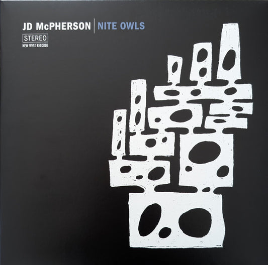 Image of Front Cover of 4945002S: LP - JD MCPHERSON, Nite Owls (New West Records; NW5845, US 2024, Gatefold, Inner) seam split on inner, still in opened stickered shrinkwrap  VG+/VG+