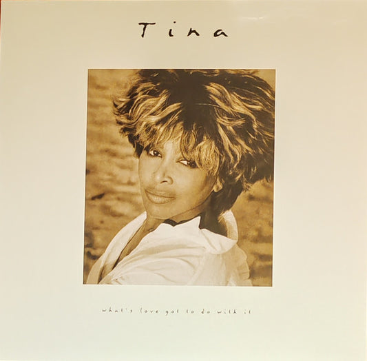 Image of Front Cover of 4945004S: LP - TINA TURNER, What's Love Got To Do With It (Parlophone; 5054197555343, Worldwide 2024 Reissue) Opened Instore, Still In Shrinkwrap  EX/EX