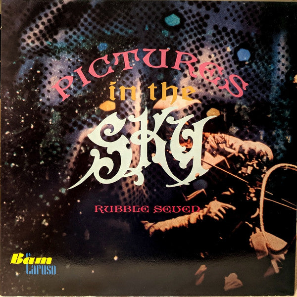 Image of Front Cover of LP - VG+/VG+ - VARIOUS, Rubble 7 - Pictures In The Sky (Bam Caruso; KIRI083, UK 1988, Inner), ,  - 2926181E