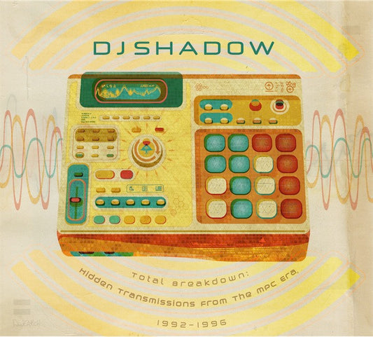 Image of Front Cover of 4955003S: CD - DJ SHADOW, Total Breakdown: Hidden Transmissions From The MPC Era, 1992-1996 (Reconstruction Productions; none, US 2012)   VG+/VG+