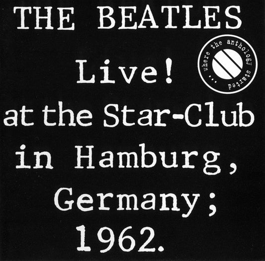 Image of Front Cover of 4955004S: 2xCD - THE BEATLES, Live! At The Star-Club In Hamburg, Germany; 1962 (Lingasong Records; LING 96, Europe 1995)   VG+/VG+