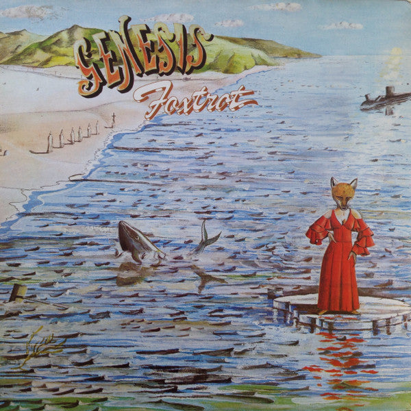 Image of Front Cover of 4945014S: LP - GENESIS, Foxtrot (Charisma; CHC 38, UK 1984 Reissue, Gatefold)   VG+/VG+