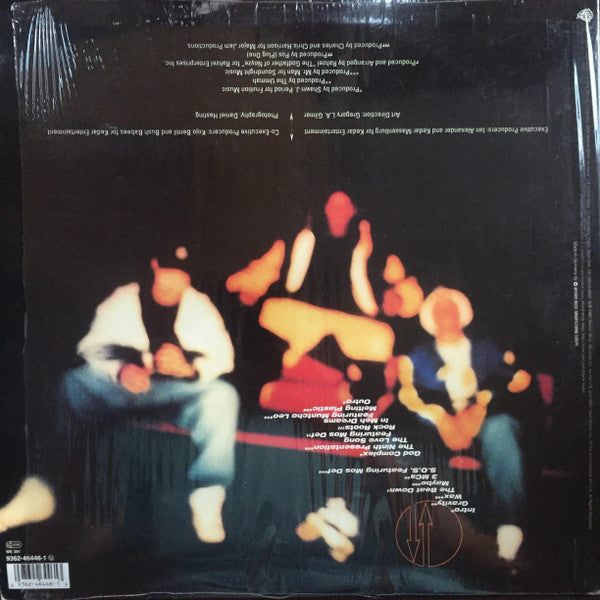 Image of Back Cover of 4925025E: 2xLP - BUSH BABEES, Gravity (Warner Bros. Records; 9362-46446-1, Germany 1996) Sleeve has edgewear and creasing.   VG/VG+