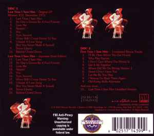 Image of Back Cover of 4935022E: 2xCD - DIANA ROSS, Last Time I Saw Him (Motown; B0008095-02, US 2007, Double Digipak, Booklet)   VG/VG