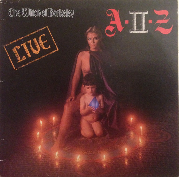 Image of Front Cover of 4925051E: LP - A-II-Z, The Witch Of Berkeley (Live) (Polydor; 2383 587, UK 1980)   VG/VG