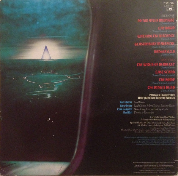 Image of Back Cover of 4925051E: LP - A-II-Z, The Witch Of Berkeley (Live) (Polydor; 2383 587, UK 1980)   VG/VG