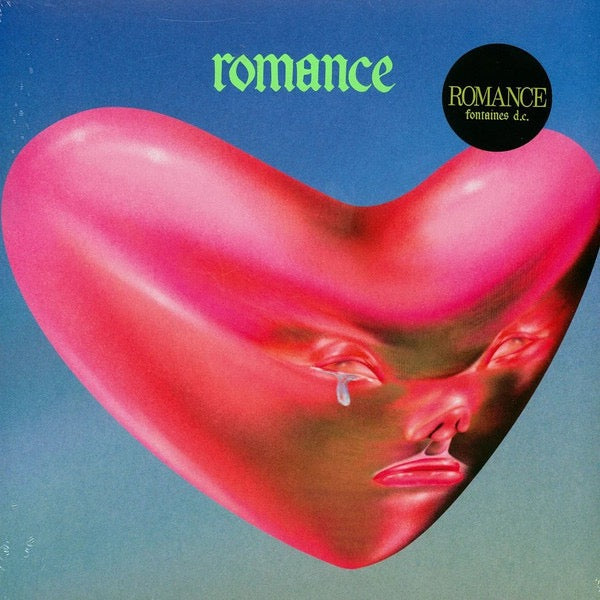 Image of Front Cover of 4915020C: LP - FONTAINES D.C., Romance (XL Recordings; XL1436LP, Worldwide 2024, Inner & Insert) Still In Opened Shrinkwrap With Hype Sticker  EX/VG+