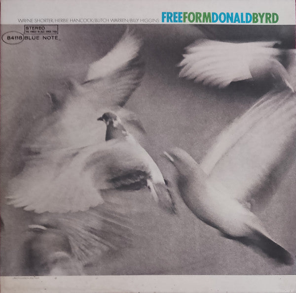 Image of Front Cover of 4925308E: LP - DONALD BYRD, Free Form (Blue Note; BST 84118, France 1985 Reissue) A couple of minor hairlines.  VG+/VG+