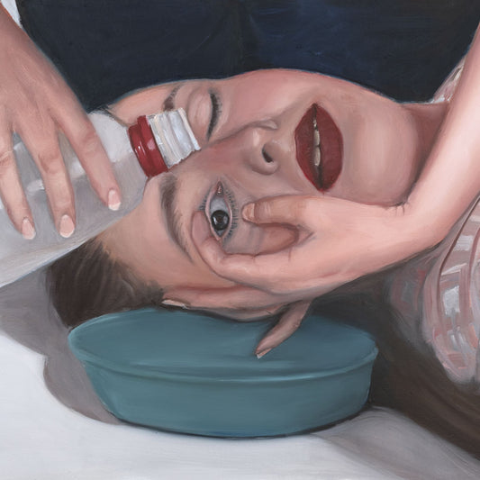 Image of Front Cover of 949501C: LP - DRY CLEANING, Secret Love (4AD; 4AD0868LPE, UK , Indies Exclusive Apricot Vinyl)   NEW/NEW