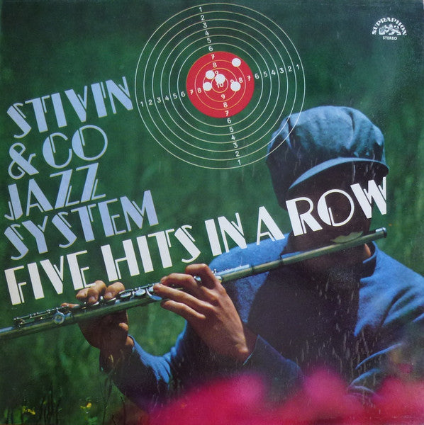 Image of Front Cover of LP - VG+/VG+ - STIV N & CO JAZZ SYSTEM, Five Hits In A Row (Supraphon ; 1115 1229, Czechoslovakia 1986 Reissue, Laminated Sleeve), ,  - 4825275E