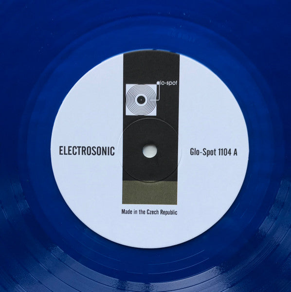 Image of Label Cover of 4945059S: LP - DON HARPER (2), LI DE LA RUSSE, NIKKI ST. GEORGE, Electrosonic (Glo-Spot; Glo-Spot 1104, UK 2008 Reissue, Blue Vinyl, Ltd to 500)   VG+/VG+