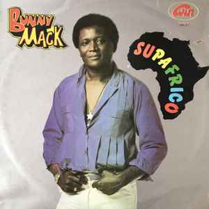 Image of Front Cover of 4925084E: LP - BUNNY MACK, Supafrico (Win Records; WNL 211, Nigeria 1981) Light marks. Plays well, Wear to sleeve with ringwear.  G+/VG