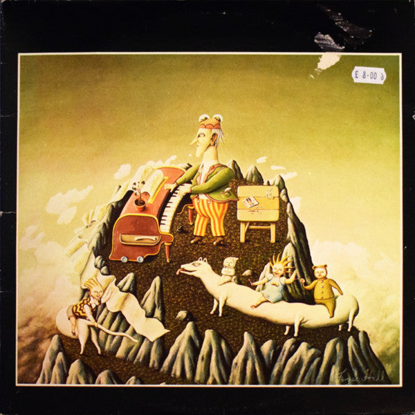 Image of Front Cover of 4945107S: 2xLP - KING CRIMSON, The Young Persons' Guide To King Crimson (Polydor; 2612 035, UK , Gatefold, Booklet, Stereo) Sticker Damage To Sleeve, Edge Wear  VG/VG+