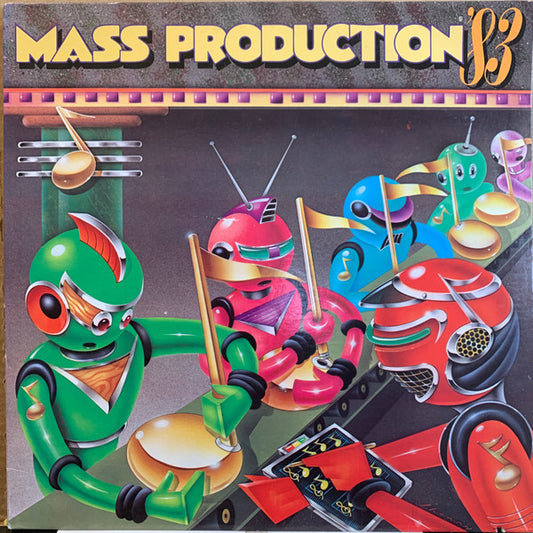Image of Front Cover of 4925114E: LP - MASS PRODUCTION, '83 (Cotillion; 90079-1, US 1983)   VG/VG