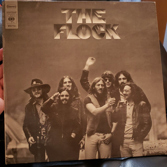 Image of Front Cover of 4945087S: LP - THE FLOCK, The Flock (CBS; S63733, Netherlands 1969)   VG/VG+