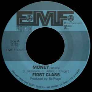 Image of Front Cover of 4955032S: 7" - FIRST CLASS, Money (EMF Productions; EMF 10001, US )   /EX