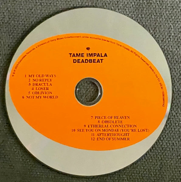 Image of Label Cover of CD - NEW/NEW - TAME IMPALA, Deadbeat (Columbia; 19802980042, Europe 2025), ,  - 4915161C