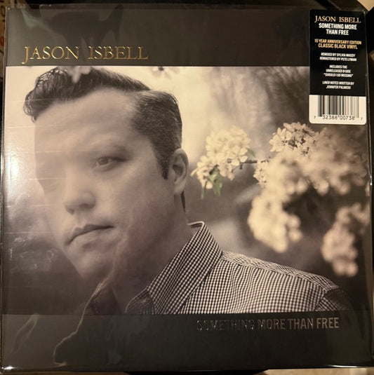Image of Front Cover of 4915136C: 2xLP - JASON ISBELL, Something More Than Free (Southeastern Records; SER9986110YR, US 2025 Reissue, Gatefold In Stickered Plastic Outer, 2 Inners, Drive By Truckers)   VG+/VG+