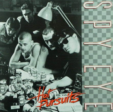 Image of Front Cover of 4945123S: LP - SPY EYE, Hot Pursuits (Unicorn Records; PHZA-76, UK 1990)   VG/G+