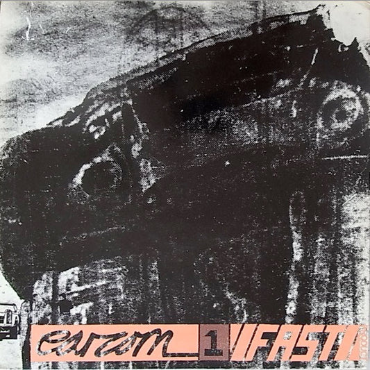 Image of Front Cover of LP - G+/VG+ - VARIOUS ARTISTS, Earcom 1 (Fast Product; FAST9a, UK 1979, Poster, No Cardboard 7", 45RPM), Edge wear, marks and scuffs on sleeve. Poster is clean and intact.,  - 1946152S