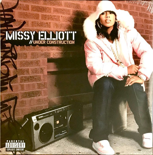 Image of Front Cover of 4835255E: LP - MISSY ELLIOTT, Under Construction (Elektra; 075678665424, Europe 2022 Reissue, Insert)   NEW/NEW