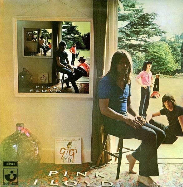 Image of Front Cover of 2xLP - VG+/VG+ - PINK FLOYD, Ummagumma (Harvest Green - Gramophone Co On Label Rim, No Boxed EMI; SHDW 1/2, UK 1969, Laminated Gatefold, 2 Harvest Inners, Correct Spelling on D-Side ), , A few of the lightest hairlines scattered over the 4 sides. Amazing condition. - 3226079E