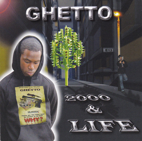 Image of Front Cover of 4935095E: CD - GHETTO, 2000 & Life (Not On Label; none, UK 2005, Jewel Case, Booklet)   VG/G+