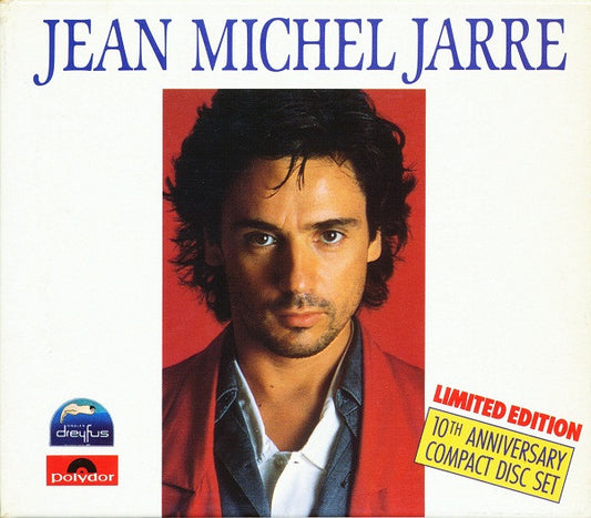 Image of Front Cover of 4955085S: 8xCD - JEAN MICHEL JARRE*, 10th Anniversary Compact Disc Set (Disques Dreyfus ; 833 737-2, Europe 1987, Box Set)   VG/VG+