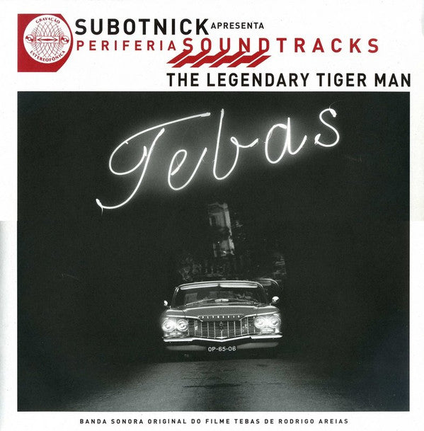 Image of Front Cover of 4925213E: LP - THE LEGENDARY TIGER MAN, Tebas (Subotnick Enterprises ; SUB011, Portugal 2009, Poster Sleeve In Stickered Plastic Outer) Slight Fogging To Disk, Limited Edition No 026/600  VG+/VG+