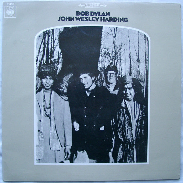 Image of Front Cover of 4945196S: LP - BOB DYLAN, John Wesley Harding (CBS; 63252, Portugal 1979 Reissue, Glossy Sleeve)   VG/VG