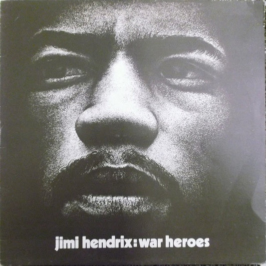 Image of Front Cover of 4915103C: LP - JIMI HENDRIX, War Heroes (Polydor; 2302 020, Germany 1970s Reissue, Made In England on Labels) Strong VG, Just a few wispy hairlines   VG/VG