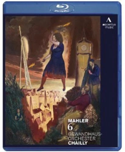 Image of Front Cover of 4915140C: Blu-Ray - RICCARDO CHAILLY/GEWANDHAUSORCHESTER LEIPZIG, Mahler 6 (Accentus Music; ACC10268, Europe 2013, Booklet)   VG+/VG+