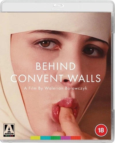 Image of Front Cover of 4915141C: Blu-Ray - WALERIAN BOROWCZYK, Behind Convent Walls (Arrow Video; FCD2674, Europe 2025 Reissue)   VG+/VG+