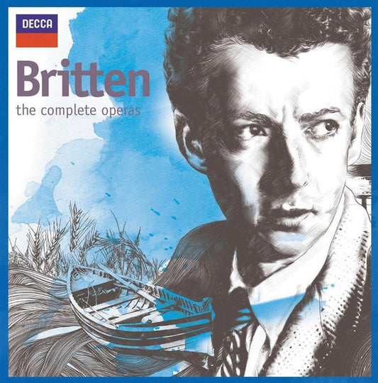 Image of Front Cover of 4955090S: 20xCD - BRITTEN*, The Complete Operas (Decca; 478 544 8, Europe 2013, Box Set)   VG+/VG+