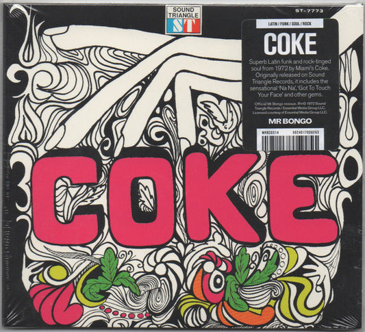 Image of Front Cover of 4935106E: CD - COKE, Coke (Mr Bongo; MRBCD314, UK 2025, Gatefold)   NEW/NEW