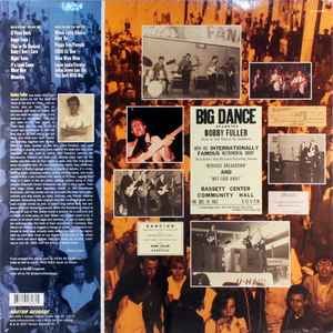 Image of Back Cover of 4915183C: LP - BOBBY FULLER, Bobby Fuller Live!!! (Norton Records; ED-326, US 2007)   VG+/VG+