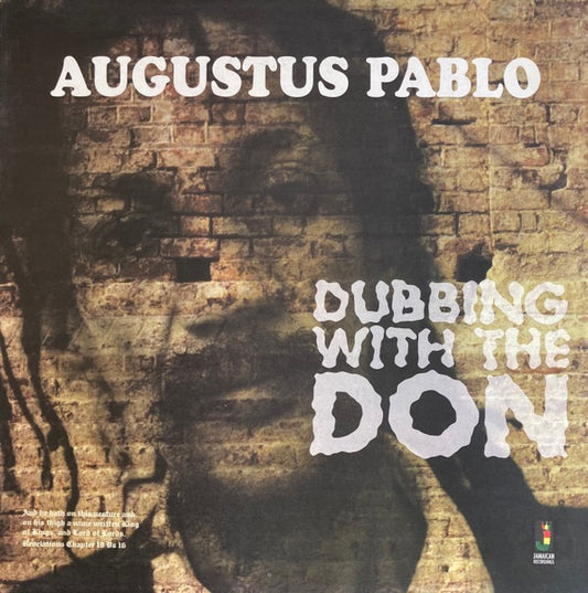 Image of Front Cover of 4835267E: LP - AUGUSTUS PABLO, Dubbing With The Don (Jamaican Recordings; JRLP002, UK 2001, Compilation)   NEW/NEW