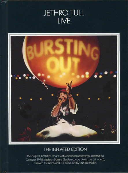 Image of Front Cover of 4935130E: 6xCD - JETHRO TULL, Live - Bursting Out (The Inflated Edition) (Chrysalis; 5054197723971, Worldwide 2024, Book Sleeve, 3xCD, 3xDVD) Sealed  M/M