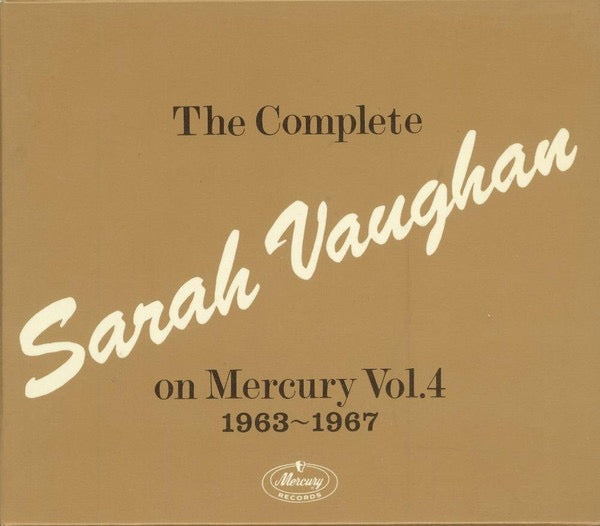Image of Front Cover of 6xCD - VG/VG - SARAH VAUGHAN, The Complete Sarah Vaughan On Mercury Vol. 4 1963-1967 (Mercury; 830 714-2, Germany 1987, Slipcase, Booklet), Drill hole through barcode,  - 4915247C